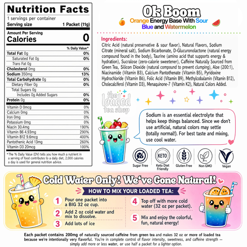 Ok Boom ingredient