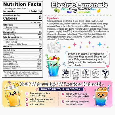 Electric Lemonade (Caffeine-Free)